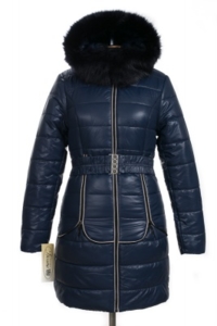 Куртка зимняя (Синтепон 350) Плащевка Темно-синий