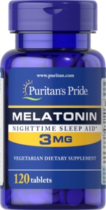 Пищевая добавка Puritan's Pride Melatonin 3 mg