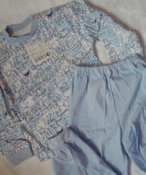 medium-Пижама голубая р.98-104