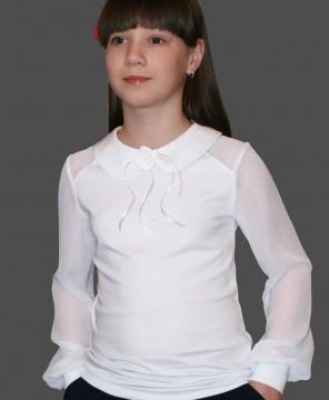medium-Новая блузка школьная Mattiel, белая