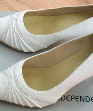 medium-Туфли белые свадебные р38