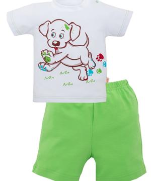 medium-Комплект для мальчика (футболка+шорты), Лео