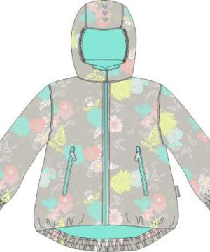 medium-Куртка весенняя CrocKid  для девочки размер:86-92