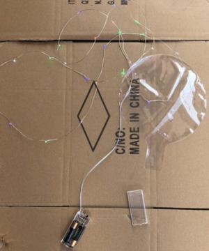 medium-Бомба нового 2018 года-прозрачные латексные шарики