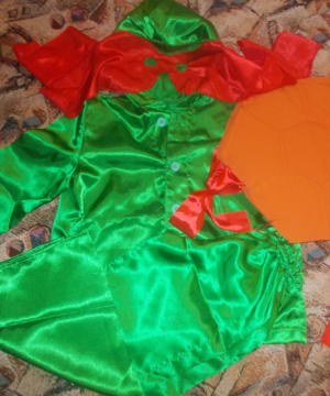medium-Новогодний костюм зеленый черепашка ниндзя!