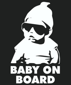 medium-Наклейка на стекло авто BABY ON BOARD(РЕБЁНОК НА б