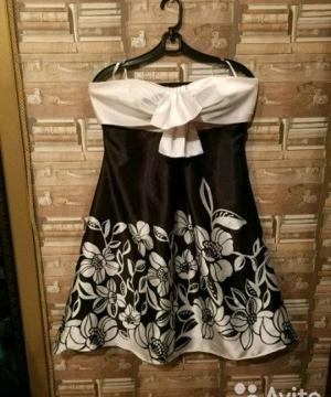 medium-Платье атласное 46