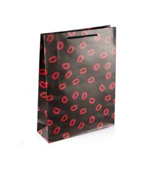 medium-Пакет подарочный "Поцелуйчик", 15х6х20 см
