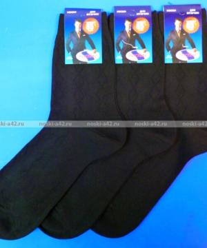 medium-Ростекс (Рус-текс) носки мужские сетка К-21 черные