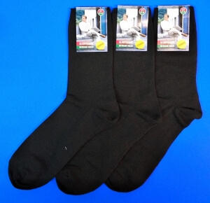 medium-Беларусь носки мужские с лайкрой чёрные