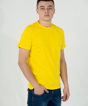 medium-футболка мужская жёлтая