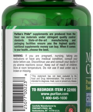medium-Витамины Puritan's Pride Magnesium Citrate 200 mg,