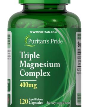 medium-Витамины Puritan's Pride Triple Magnesium Complex