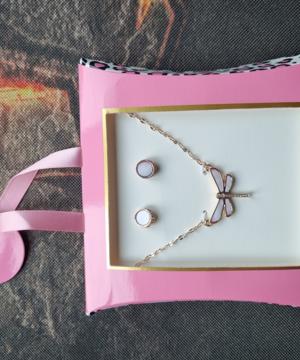 medium-Набор Guess ожерелье с подвеской и серьги